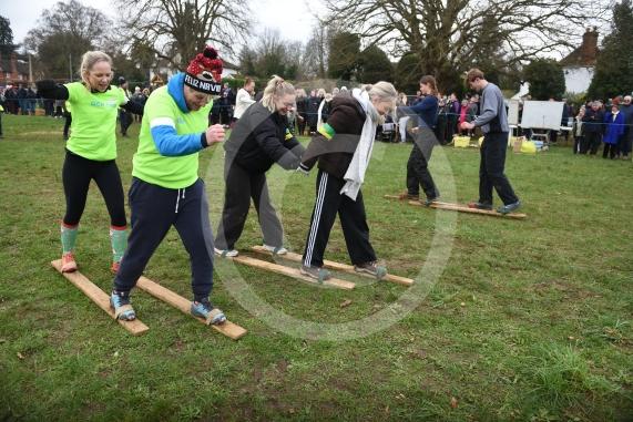The annual Boxing Day Games. Organised by local charity fund raisers, the Cherry Pickers of Cookham Dean, the event will consist of five silly games and a tug-of-war