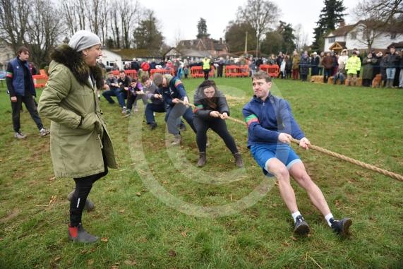 The annual Boxing Day Games. Organised by local charity fund raisers, the Cherry Pickers of Cookham Dean, the event will consist of five silly games and a tug-of-war