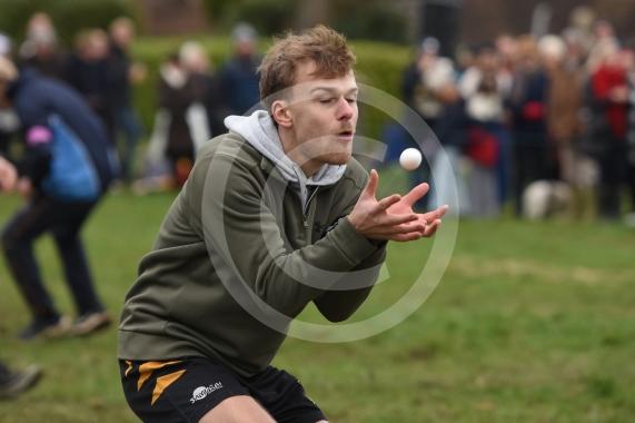 The annual Boxing Day Games. Organised by local charity fund raisers, the Cherry Pickers of Cookham Dean, the event will consist of five silly games and a tug-of-war