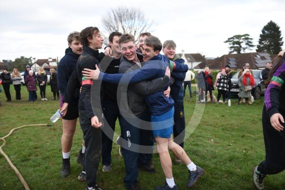 The annual Boxing Day Games. Organised by local charity fund raisers, the Cherry Pickers of Cookham Dean, the event will consist of five silly games and a tug-of-war