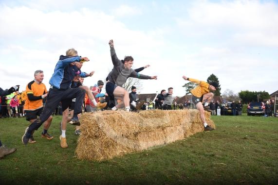 The annual Boxing Day Games. Organised by local charity fund raisers, the Cherry Pickers of Cookham Dean, the event will consist of five silly games and a tug-of-war