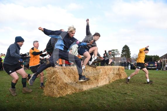 The annual Boxing Day Games. Organised by local charity fund raisers, the Cherry Pickers of Cookham Dean, the event will consist of five silly games and a tug-of-war