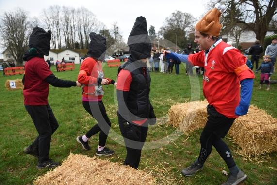 The annual Boxing Day Games. Organised by local charity fund raisers, the Cherry Pickers of Cookham Dean, the event will consist of five silly games and a tug-of-war