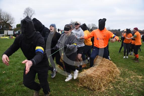The annual Boxing Day Games. Organised by local charity fund raisers, the Cherry Pickers of Cookham Dean, the event will consist of five silly games and a tug-of-war