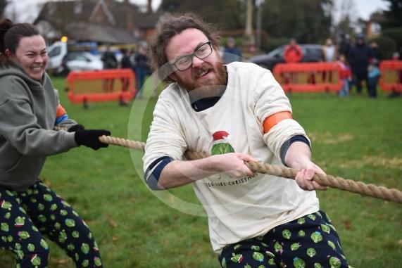 The annual Boxing Day Games. Organised by local charity fund raisers, the Cherry Pickers of Cookham Dean, the event will consist of five silly games and a tug-of-war
