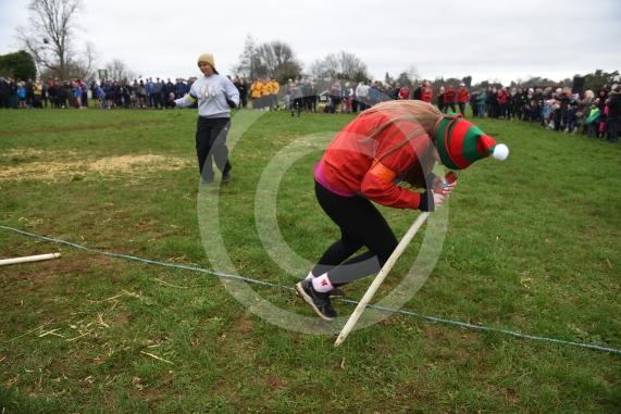 The annual Boxing Day Games. Organised by local charity fund raisers, the Cherry Pickers of Cookham Dean, the event will consist of five silly games and a tug-of-war