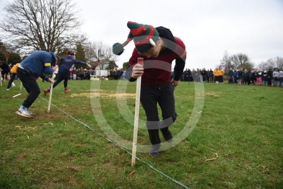 The annual Boxing Day Games. Organised by local charity fund raisers, the Cherry Pickers of Cookham Dean, the event will consist of five silly games and a tug-of-war