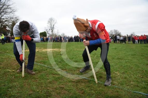 The annual Boxing Day Games. Organised by local charity fund raisers, the Cherry Pickers of Cookham Dean, the event will consist of five silly games and a tug-of-war
