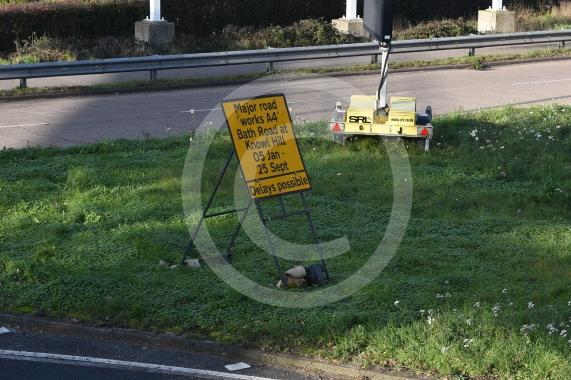 A &lsquo;significant upgrade&rsquo; to the water network on the A4 Bath Road Disruption is expected from January 5 until September 25.Advanced notice signs 