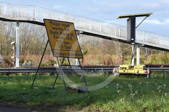 A &lsquo;significant upgrade&rsquo; to the water network on the A4 Bath Road Disruption is expected from January 5 until September 25.Advanced notice signs 