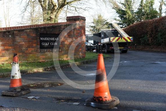 Maidenhead Golf Cljub &ndash; CLOSEDEntrance and on Public Footpath, Maidenhead