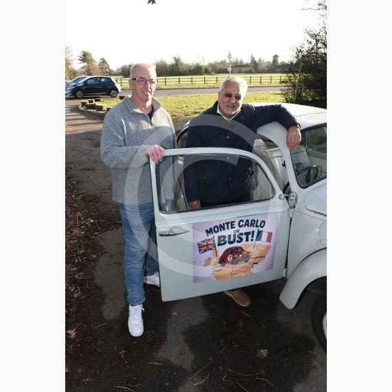 Mike Singh and Darrell Bluck are planning a convoy of &lsquo;old bangers&rsquo; to go to Monte Carlo from Holyport.Holyport, Maidenhead