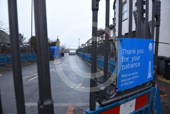 Junction of Clewer Hill Road, St Leonards Road, Winkfield Road and Imperial Road, WindsorThames Water is carrying out essential mains replacement