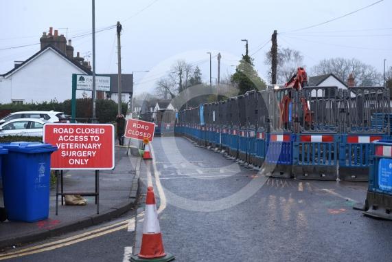 Junction of Clewer Hill Road, St Leonards Road, Winkfield Road and Imperial Road, WindsorThames Water is carrying out essential mains replacement