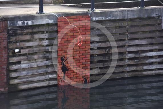Graffiti Art, Waterway, Maidenhead Chapel ArchesIn the style of Banksy Maidenhead 