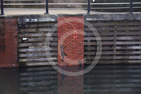 Graffiti Art, Waterway, Maidenhead Chapel ArchesIn the style of Banksy Maidenhead 