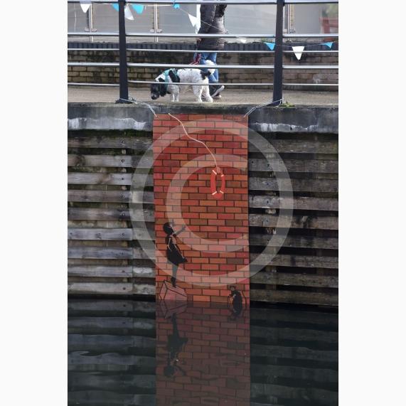 Graffiti Art, Waterway, Maidenhead Chapel ArchesIn the style of Banksy Maidenhead 