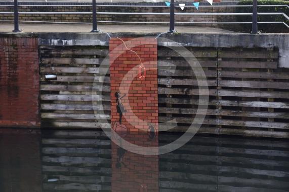 Graffiti Art, Waterway, Maidenhead Chapel ArchesIn the style of Banksy Maidenhead 