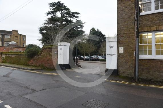 The Odney Club entrance, CookhamParish councillors have been complaining about &lsquo;unacceptable&rsquo; noise levels.