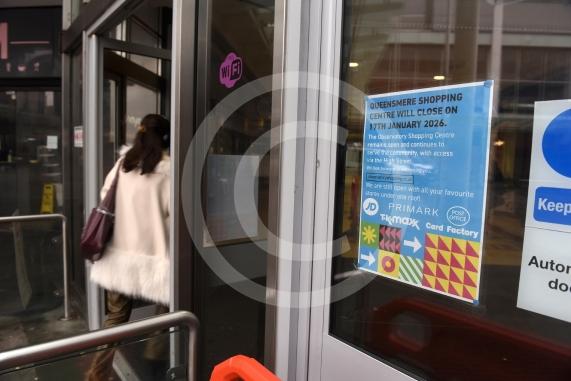 Queensmere shopping centre, SloughThe Queensmere shopping centre closing on Saturday 17th January 2026 