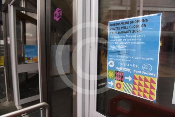 Queensmere shopping centre, SloughThe Queensmere shopping centre closing on Saturday 17th January 2026 