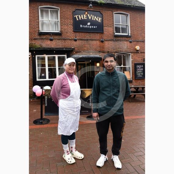 The Vine Pub, 20 Market Street, MaidenheadThe Vine pub and Thai restaurant. New owners have taken over The Vine and have also incorporated a new Thai restaurant into the venue. 