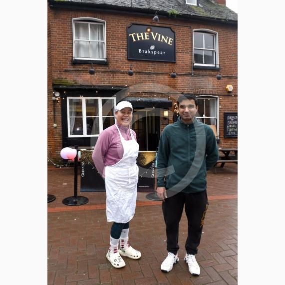 The Vine Pub, 20 Market Street, MaidenheadThe Vine pub and Thai restaurant. New owners have taken over The Vine and have also incorporated a new Thai restaurant into the venue. 