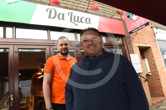 Gianluca Paletta has been trying for six years to get a new outdoor seating area put up outside his restaurant Da Luca in Marlow Bottom. An application was finally on appeal. 