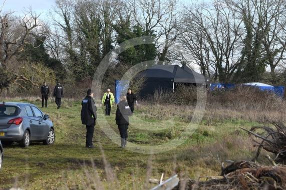 Fields off Grays Park Road, Stoke PogesThames Valley Police is carrying out searches in connection with the murder of Andrzej Mucha in Slough in 2021.