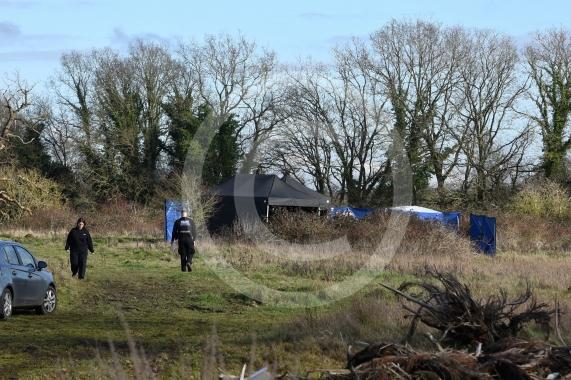 Fields off Grays Park Road, Stoke PogesThames Valley Police is carrying out searches in connection with the murder of Andrzej Mucha in Slough in 2021.