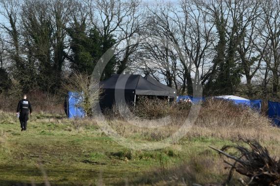 Fields off Grays Park Road, Stoke PogesThames Valley Police is carrying out searches in connection with the murder of Andrzej Mucha in Slough in 2021.