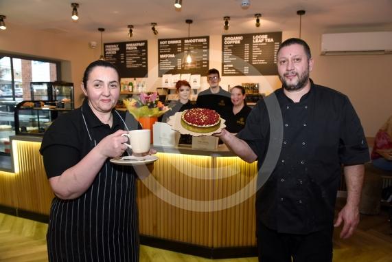 New cafe- The local Cafe Bakehouse, Cookham is opening its doors &ndash; the new owners are Daniela and Marius Matei &ndash; Photos of them and the team. 3 Station Hill, Cookham