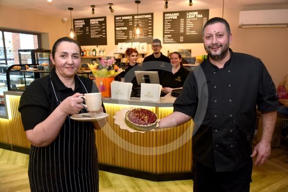 New cafe- The local Cafe Bakehouse, Cookham is opening its doors &ndash; the new owners are Daniela and Marius Matei &ndash; Photos of them and the team. 3 Station Hill, Cookham
