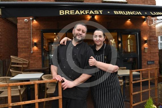 New cafe- The local Cafe Bakehouse, Cookham is opening its doors &ndash; the new owners are Daniela and Marius Matei &ndash; Photos of them and the team. 3 Station Hill, Cookham