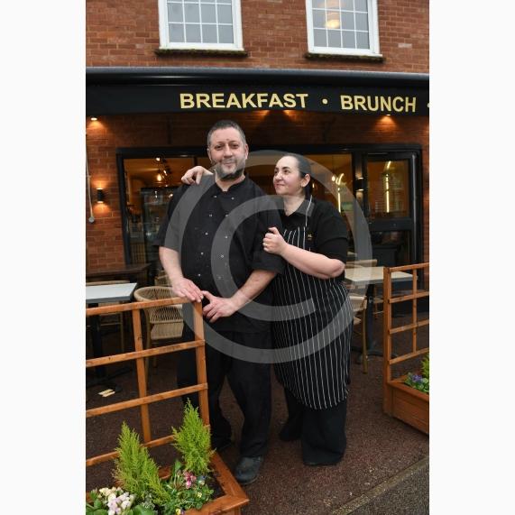 New cafe- The local Cafe Bakehouse, Cookham is opening its doors &ndash; the new owners are Daniela and Marius Matei &ndash; Photos of them and the team. 3 Station Hill, Cookham