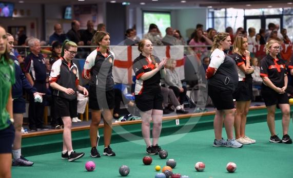 International Bowls, Desborough Bowling Club, MaidenheadBritish Isles U25 Women&rsquo;s International SeriesEngland V Ireland , Scotland V Wales7.2.26Photos by Ian Longthorne Photography