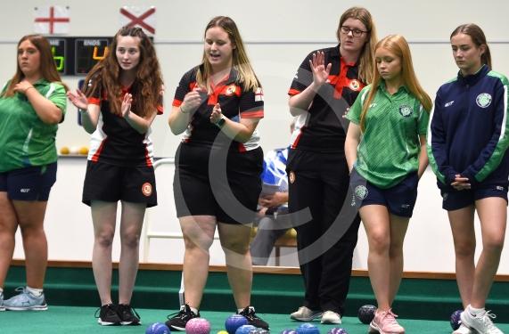 International Bowls, Desborough Bowling Club, MaidenheadBritish Isles U25 Women&rsquo;s International SeriesEngland V Ireland , Scotland V Wales7.2.26Photos by Ian Longthorne Photography