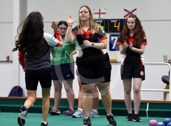 International Bowls, Desborough Bowling Club, MaidenheadBritish Isles U25 Women&rsquo;s International SeriesEngland V Ireland , Scotland V Wales7.2.26Photos by Ian Longthorne Photography