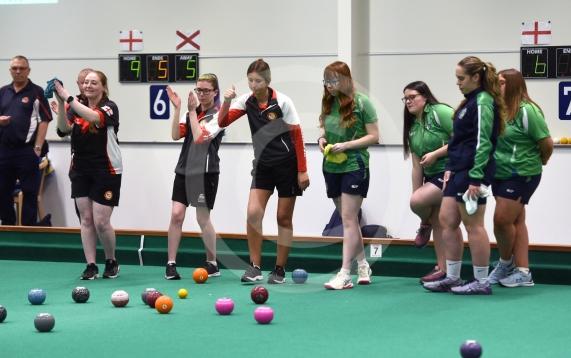 International Bowls, Desborough Bowling Club, MaidenheadBritish Isles U25 Women&rsquo;s International SeriesEngland V Ireland , Scotland V Wales7.2.26Photos by Ian Longthorne Photography