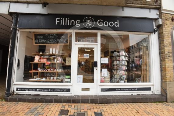 Filling Good, 22 High Street, MaidenheadReopened Filling Good shop. They reopened on Saturday after flooding in 2023 meant they had to leave. Nigel Prior, Food Safety Officer/HandymanSophie Ibison, Co=founder and Manager