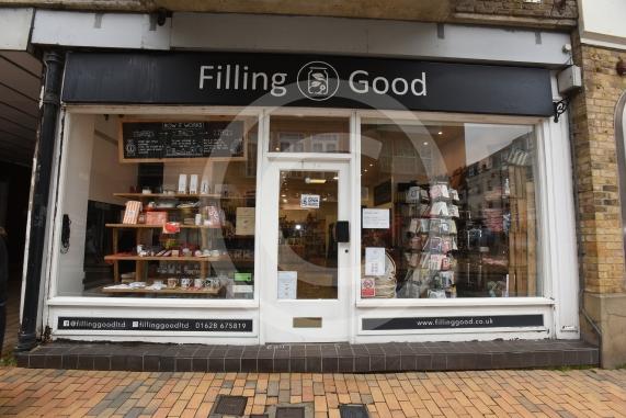 Filling Good, 22 High Street, MaidenheadReopened Filling Good shop. They reopened on Saturday after flooding in 2023 meant they had to leave. Nigel Prior, Food Safety Officer/HandymanSophie Ibison, Co=founder and Manager