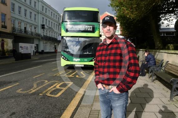 Local man James Marshall is on a mission to try to get no idling zones put in around Windsor, over fears of pollution and the impact on health.High Street, Windsor