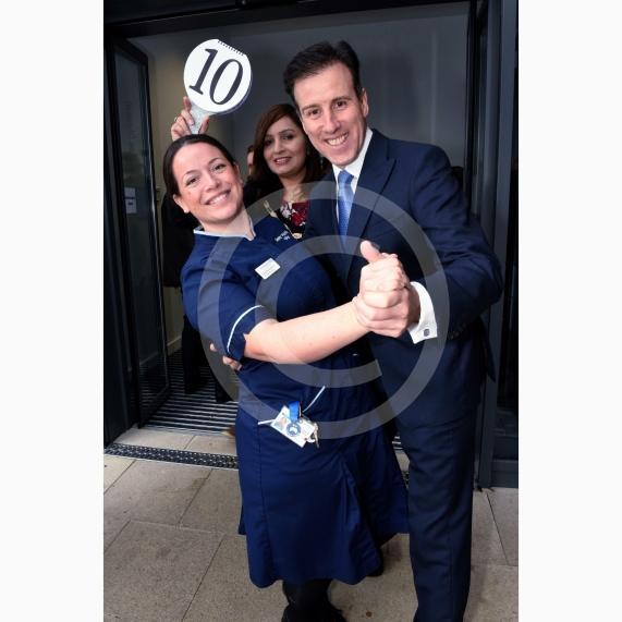 Wexham Park Hospital, Slough. Strictly star Anton du Beke is going to be at Wexham Park to open their new maternity unit. Mrs Du Beke gave birth to twins at Wexham Park Hospital in March 2017. Tanya Santacaterina , Mayor of Slough Cllr Ishrat Shah, Anton du Beke