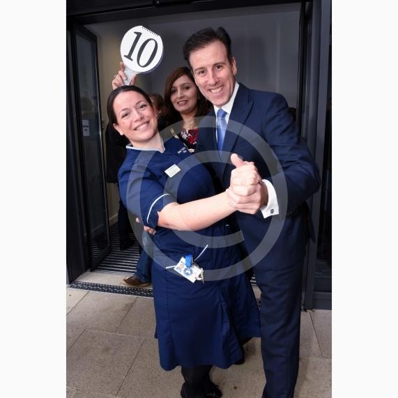 Wexham Park Hospital, Slough. Strictly star Anton du Beke is going to be at Wexham Park to open their new maternity unit. Mrs Du Beke gave birth to twins at Wexham Park Hospital in March 2017. Tanya Santacaterina , Mayor of Slough Cllr Ishrat Shah, Anton du Beke
