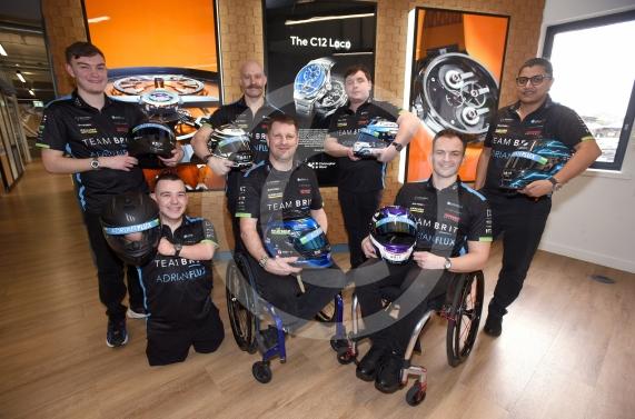 Christopher Ward, Bell Street, Maidenhead Team BRIT, the world&rsquo;s only competitive team of all-disabled racing drivers will be at Christopher Ward bringing a BMW GT4 and a racing simulator.