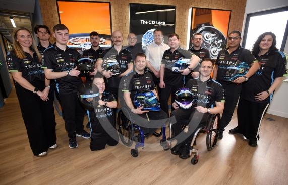 Christopher Ward, Bell Street, Maidenhead Team BRIT, the world&rsquo;s only competitive team of all-disabled racing drivers will be at Christopher Ward bringing a BMW GT4 and a racing simulator.