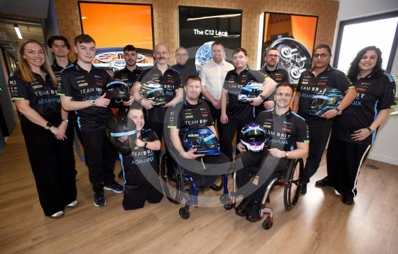 Christopher Ward, Bell Street, Maidenhead Team BRIT, the world&rsquo;s only competitive team of all-disabled racing drivers will be at Christopher Ward bringing a BMW GT4 and a racing simulator.