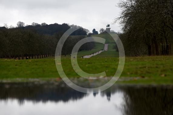 The Big PictureThe Long Walk, Windsor -  Flooded Reflection