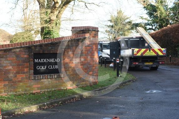 Maidenhead Golf Cljub &ndash; CLOSEDEntrance and on Public Footpath, Maidenhead