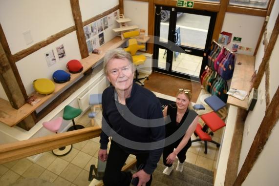 Back in Action. A company specialising in furniture that supports people with back problems has returned back to Cookham after years away. Longtime business owner David Newbound,  his daughter Romilly.Unit 2a, Lower Mount Farm, Cookham, Maidenhead 